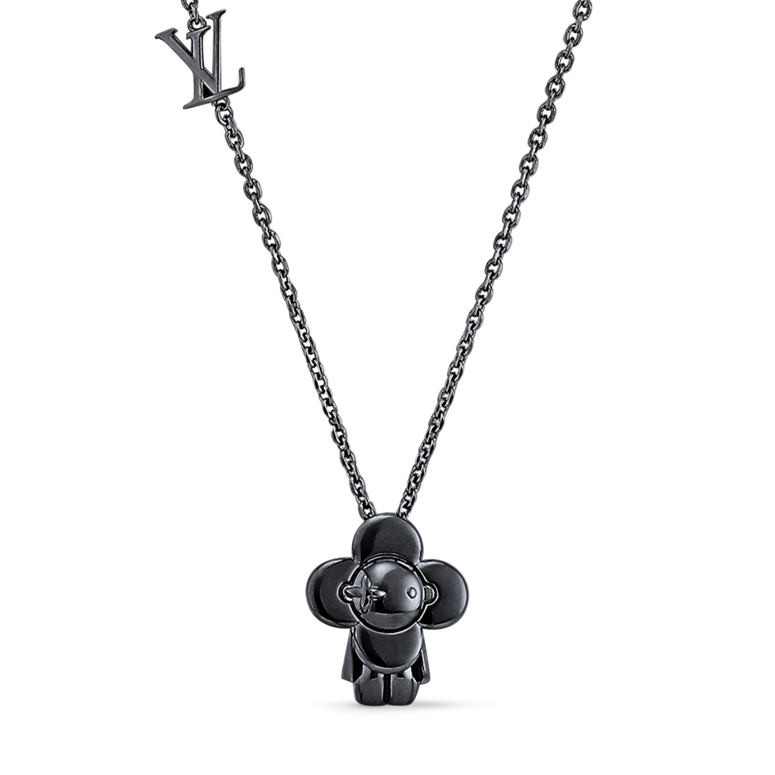 LOUIS VUITTON スカルネックレス ブラック Vivienne Pendant . - For Him | LOUIS VUITTON